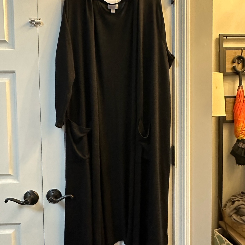 LuLaRoe Black 3XL Duster